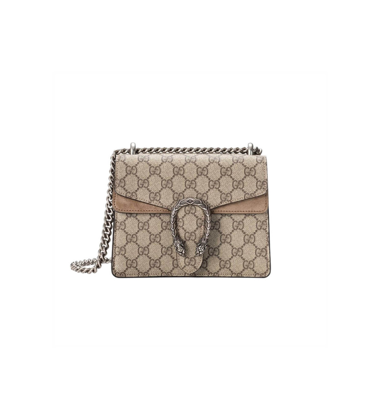 Gucci Dionysus GG Supreme Mini Bag Apricot