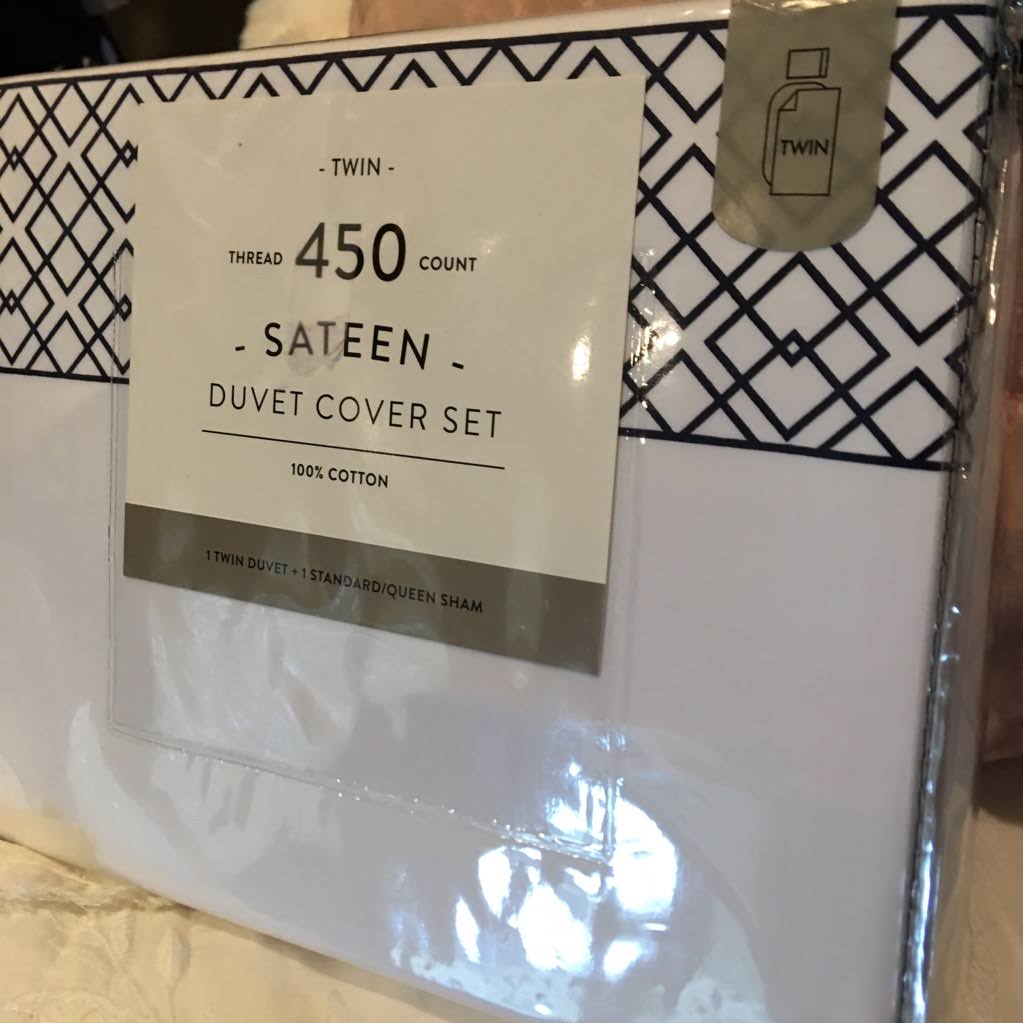 Frasier 2-Piece Twin Duvet Cover Set in Navy