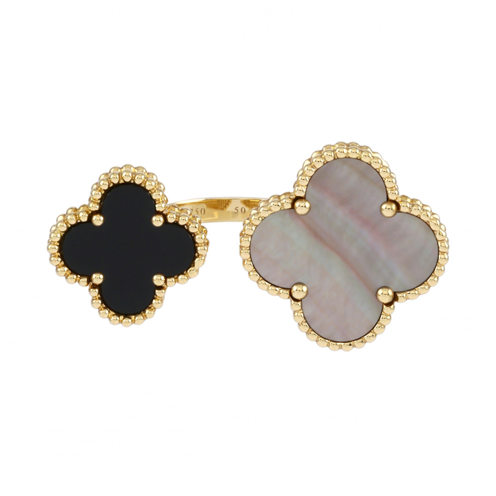 Van Cleef & Arpels Magic Alhambra Ring 18K Yellow Gold VCARN05700