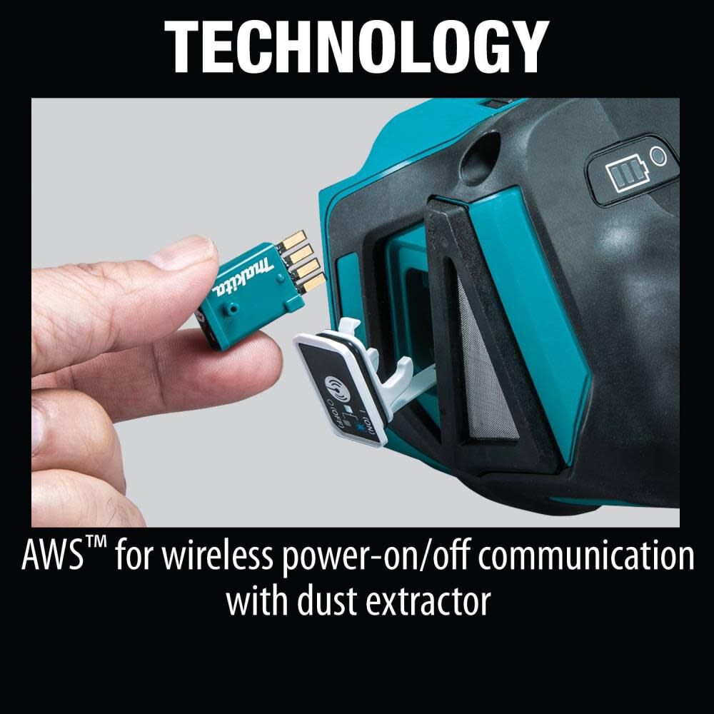 Makita 18V LXT 4-1/2 / 5″ Cut-Off/Angle Grinder with Electric Brake & AWS Bare Tool XAG17ZU