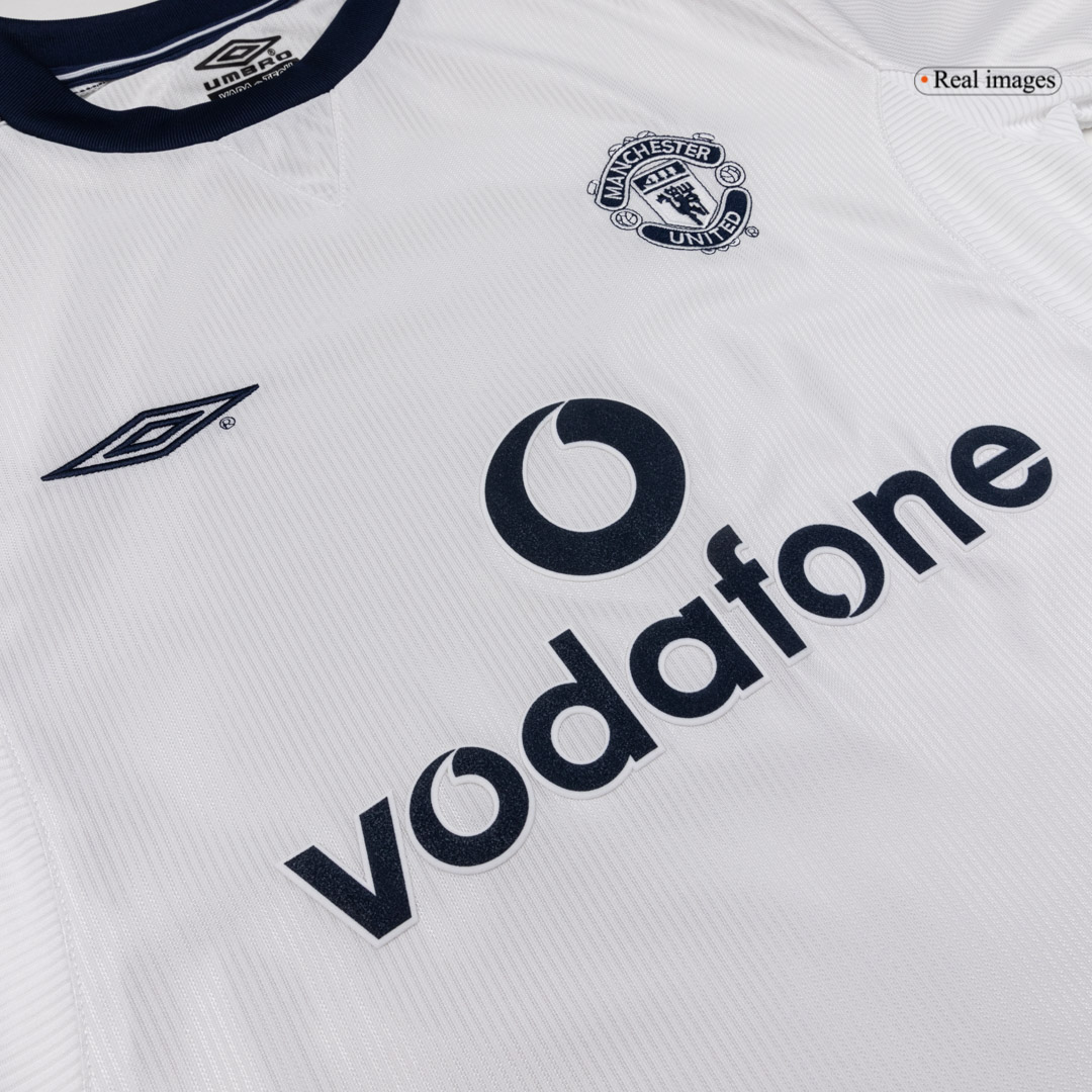 Retro Soccer Jersey BECKHAM #7 Manchester United Away 2000/01