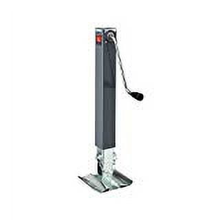 Bulldog 10000 Lb 180455 Sidewind Square Tube Trailer Tongue Jack w/ Footplate