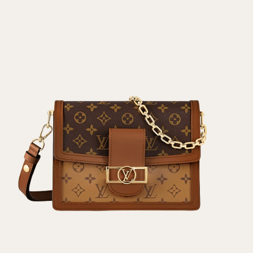 Louis Vuitton Dauphine PM Brown 7.9 Inches M45959