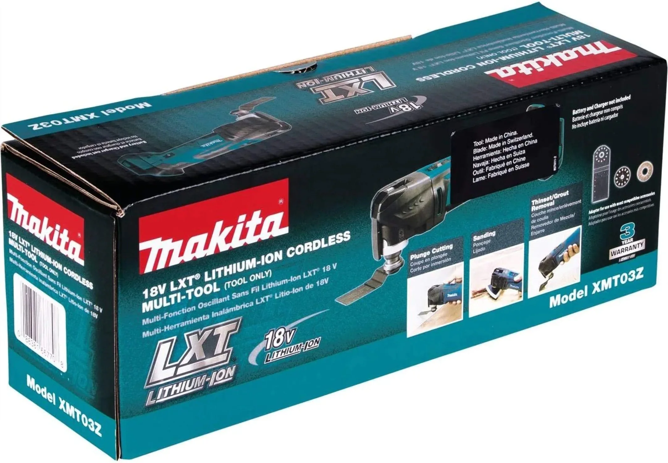 Makita 18 Volt LXT Lithium-Ion Cordless Oscillating Tool (Bare Tool)