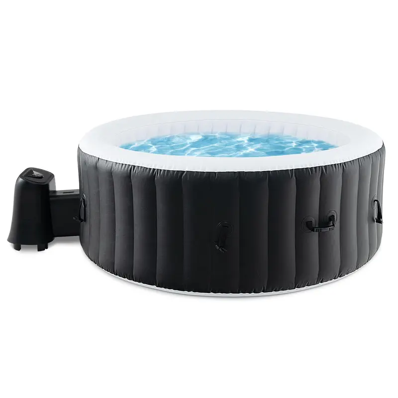 Portable Inflatable Hot Tub – Compact SPA with 130 Air Jets for Indoor or Outdoor Use