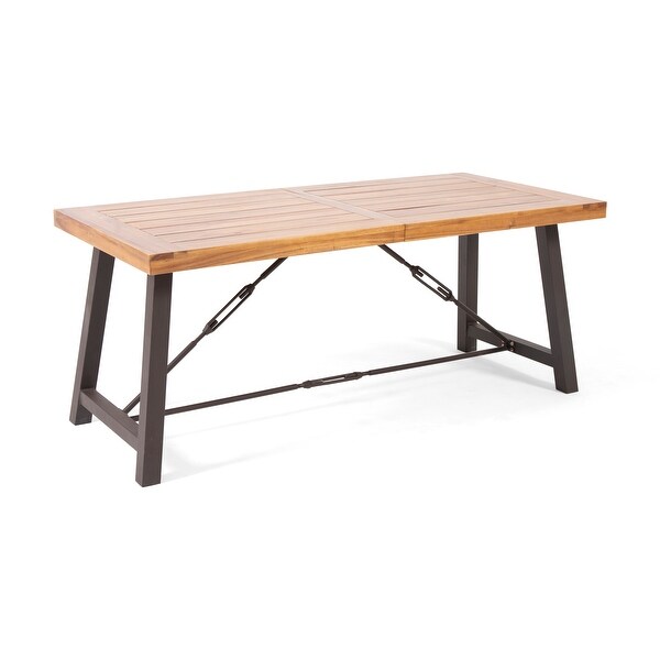 Catriona Modern Industrial Dining Table by Christopher Knight Home
