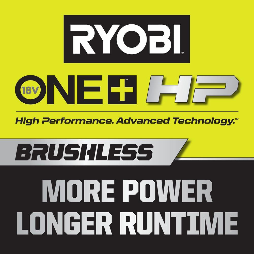 ONE+ HP 18V Brushless 110 MPH 350 CFM Cordless Variable-Speed Jet Fan Leaf Blower w/ 4.0 Ah Battery and Charger P21120