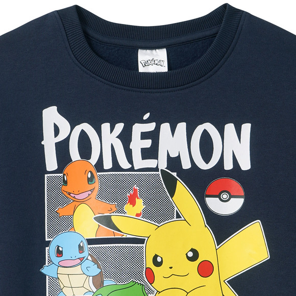Topolino Pokémon Sweatshirt mit Print