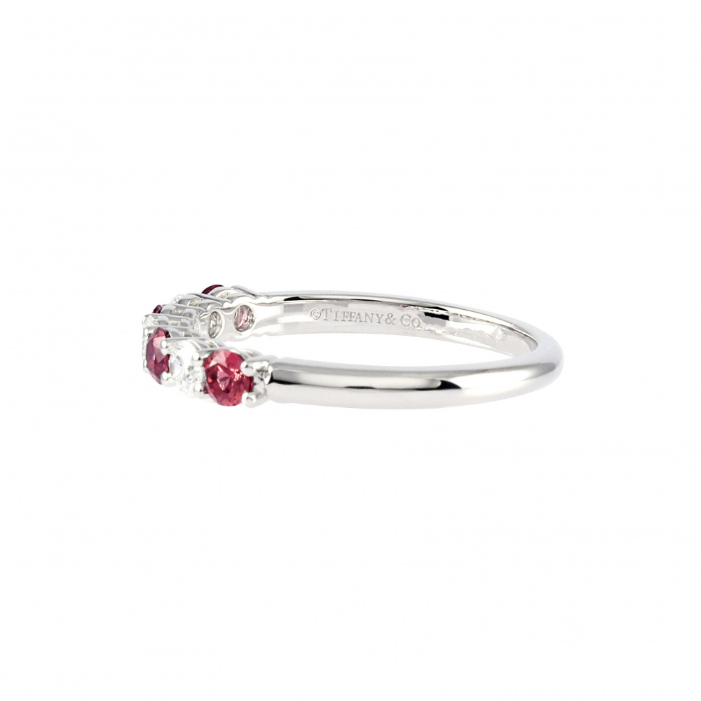 Tiffany & Co. Forever Band Ring Embrace Platinum 60939667