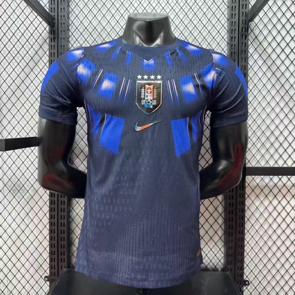 Uruguay 2026 World Cup Men's away jersey player version