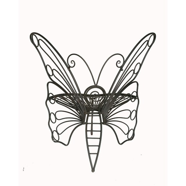 Antique Black Butterfly Chair