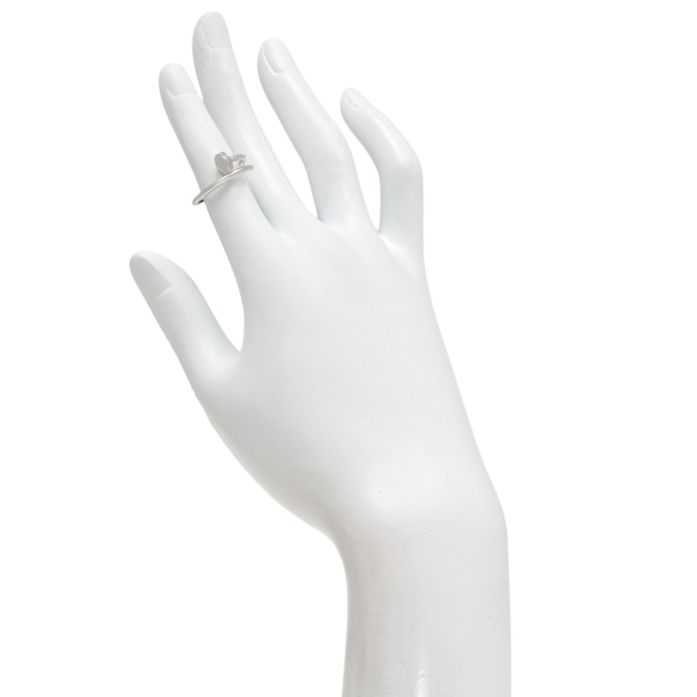 Cartier Juste un Clou Diamond Ring 18K White Gold B4245000
