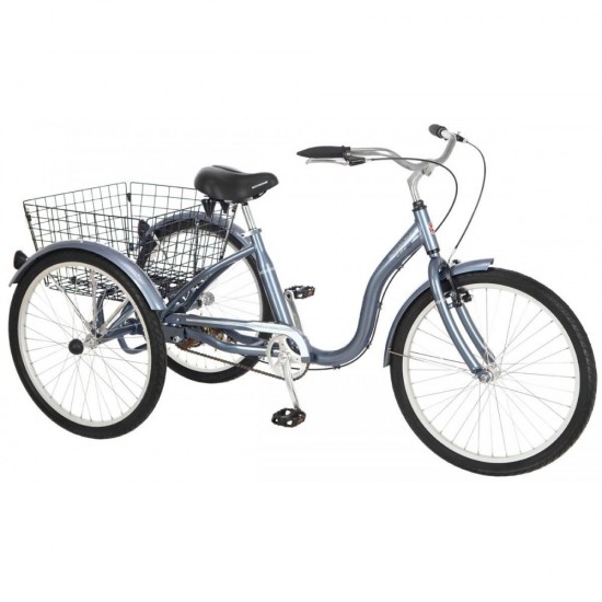 24″ Meridian Tricycle, Grey