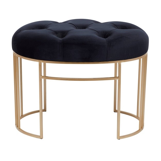 Glam Velvet Oval Bench Olivia amp May