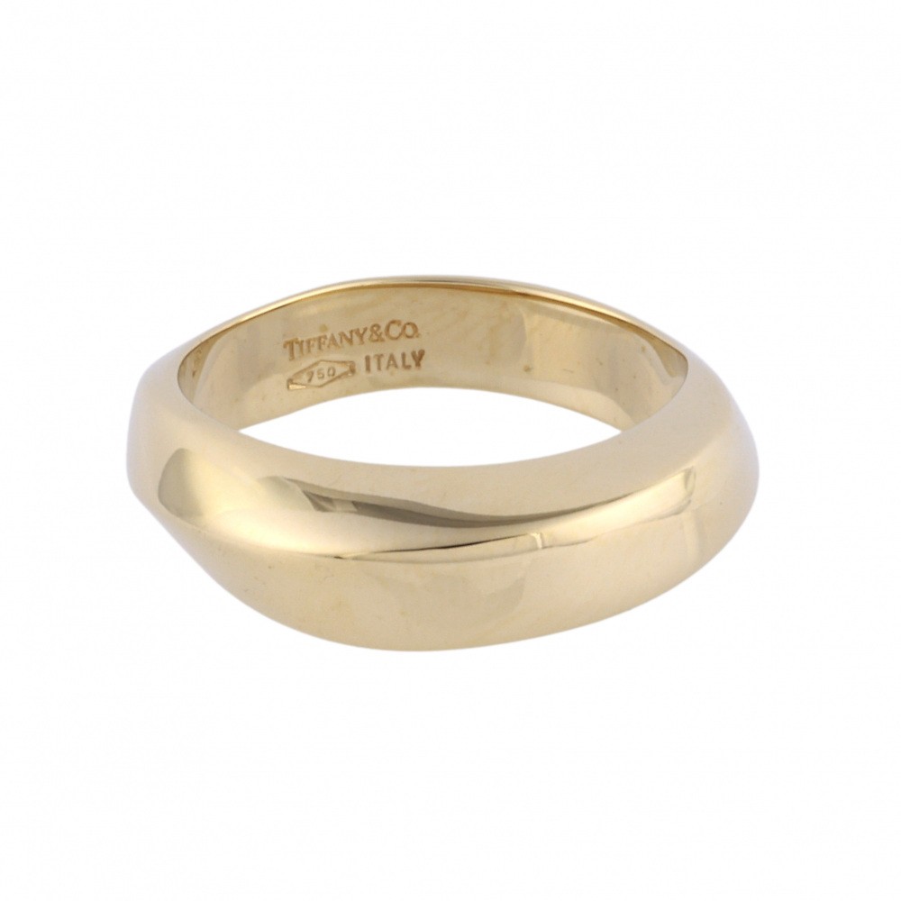 Tiffany & Co. Tiffany Knife Edge K18YG Yellow Gold Ring