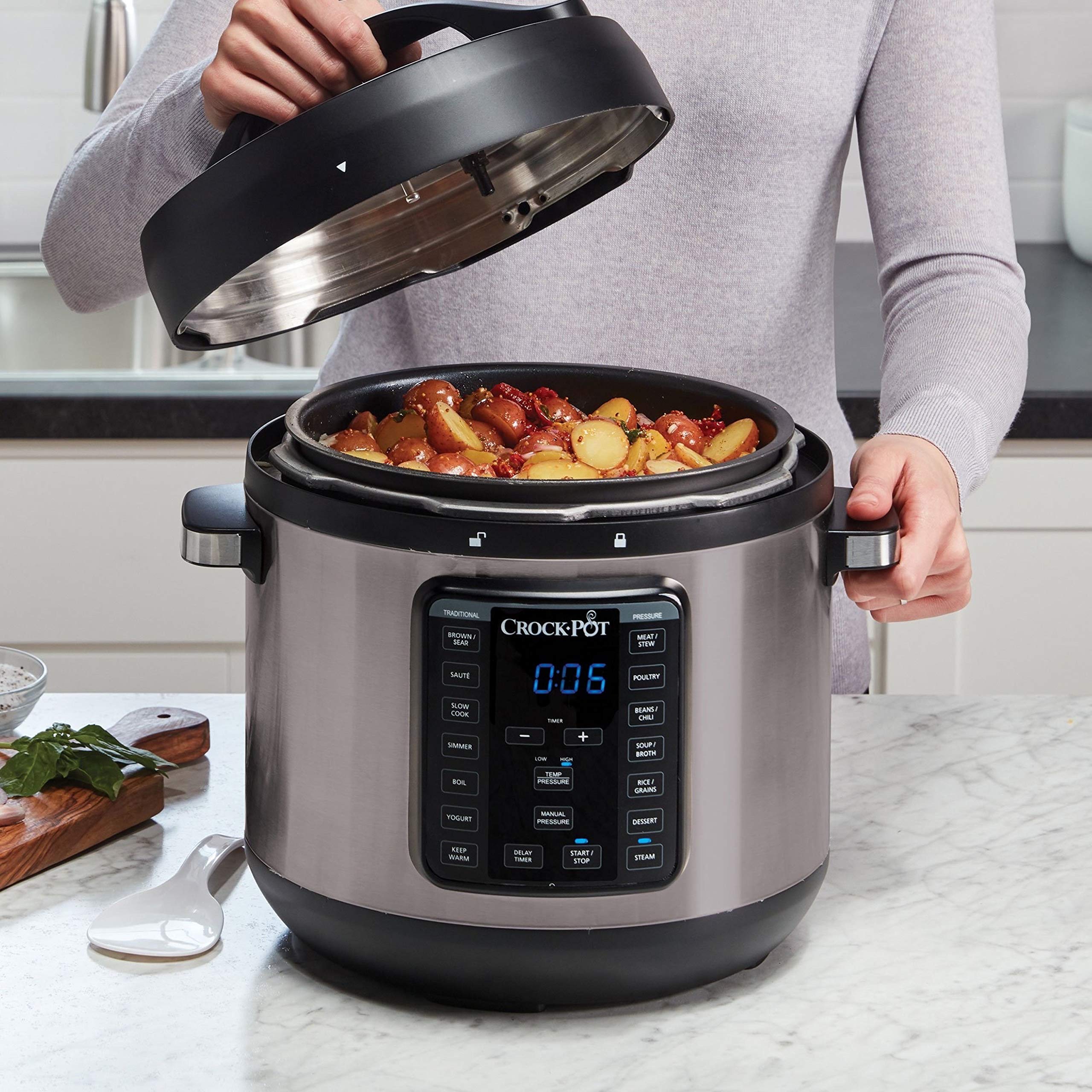 Crock Pot Multi Use Programmable Pressure Stainless