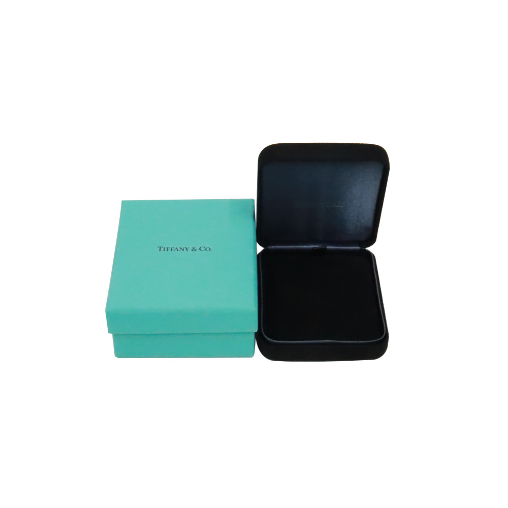 Tiffany & Co. Knot Necklace 18K White Gold Diamond