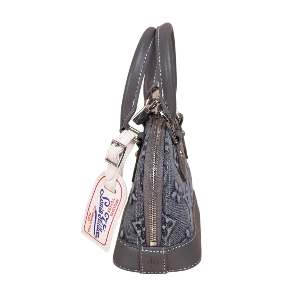 Louis Vuitton Mini Alma Denim Monogram Bag