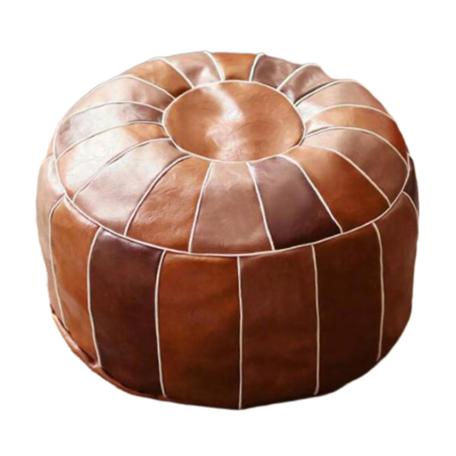 Unstuffed Pouf Cover Foot Stool Hassock Storage Ottoman Foot Rest Cover Premium Home Decoration Gifts -