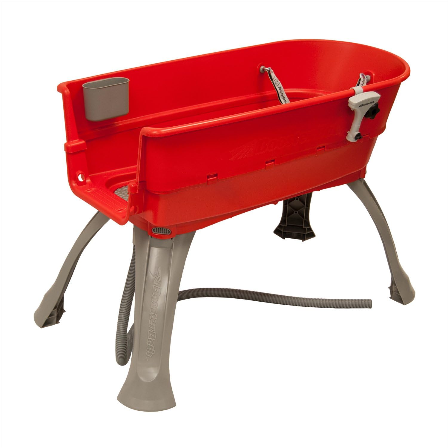 Elevated Pet Bathing Large Teal Steps Combo