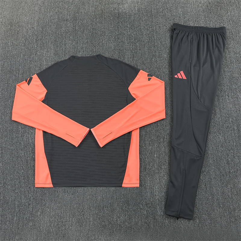 Adult/ Kids Bayern München Half Zipper Training Suit - Gray