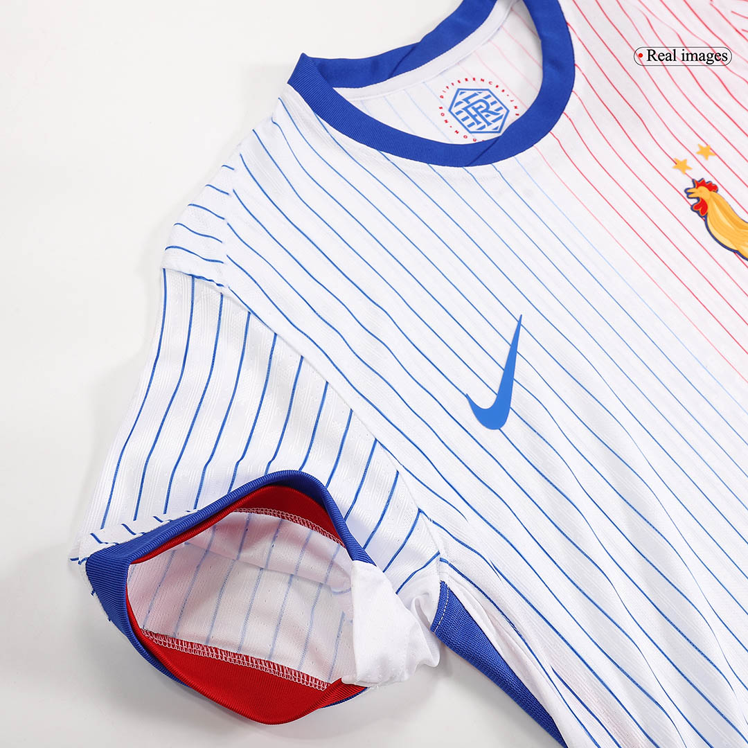 France Away Authentic Soccer Jersey EURO