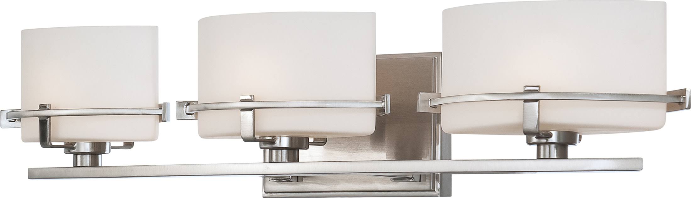 Quoizel NN8603BN Nolan Bath 3 Light Brushed Nickel