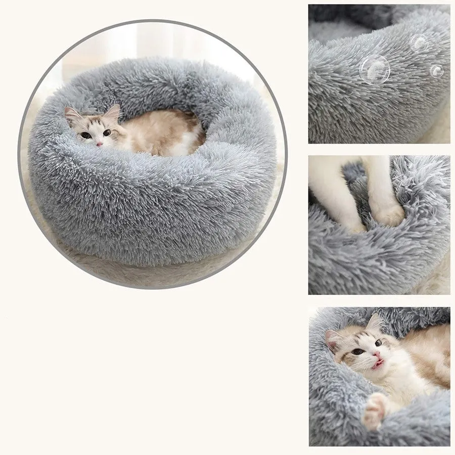 Donut Plush Pet Bed