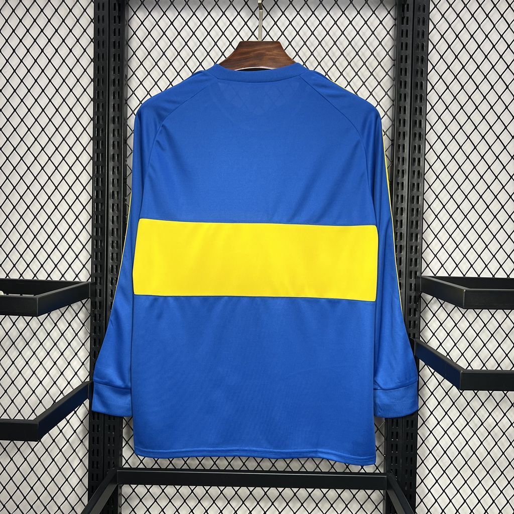 Boca Juniors 1981 Home Long Sleeves Retro Jersey