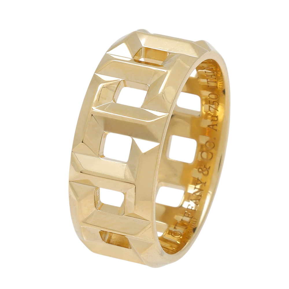 Tiffany & Co. Tiffany T True Ring 18K Yellow Gold
