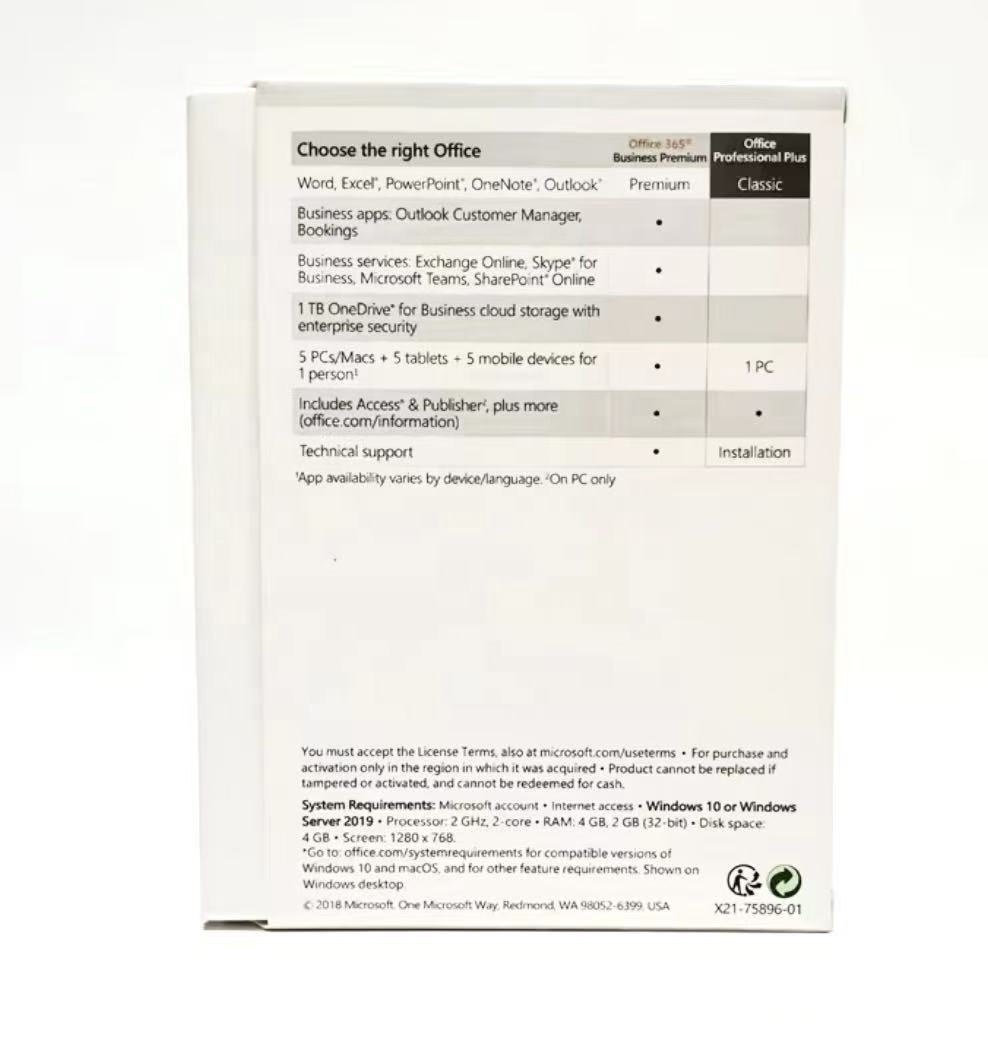 Office 2019 Pro Plus USB Box