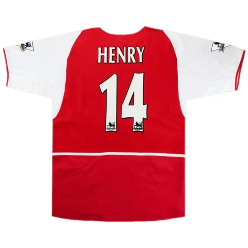 02-04 Arsenal Retro Jersey Home Replica 2002/04