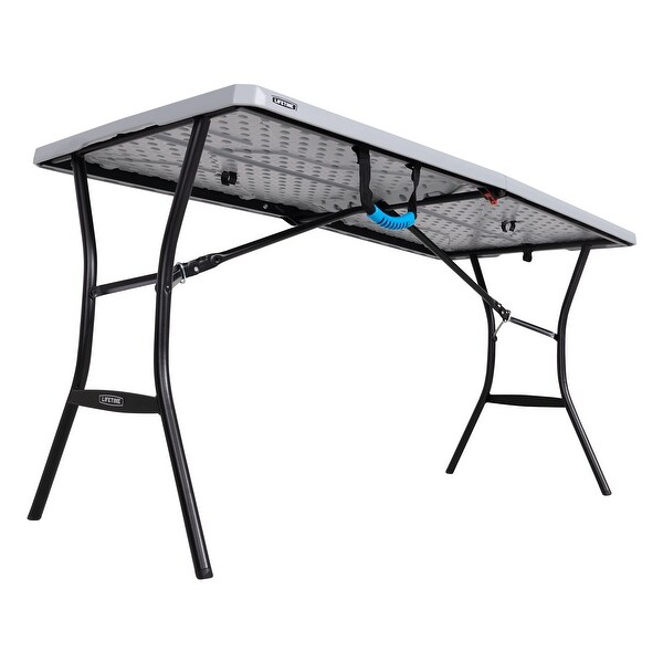 5Foot FoldInHalf Table,Gray