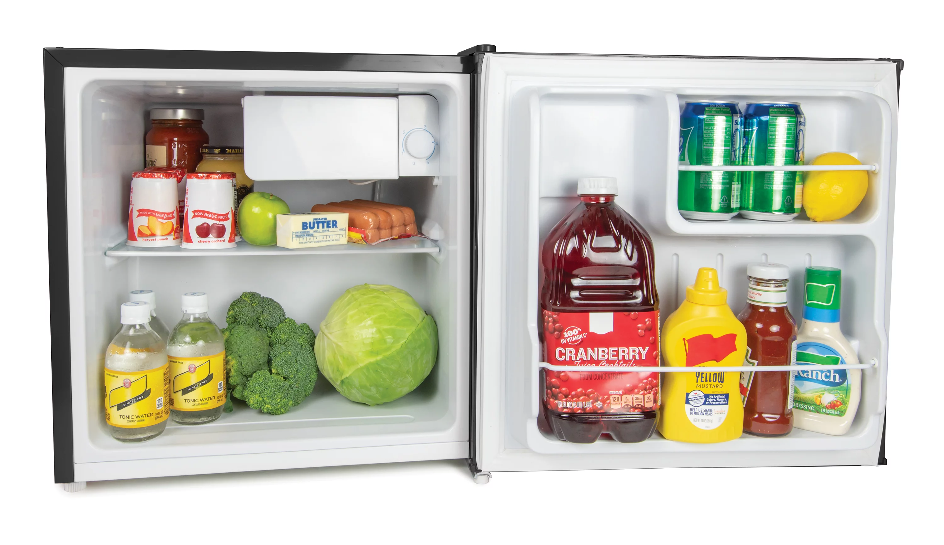 Igloo IRF16BK 1.6 CU.FT. Single Door Refrigerator with Freezer