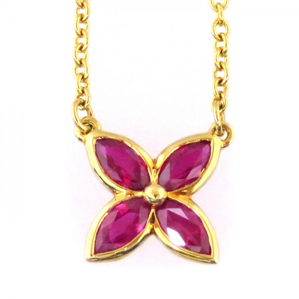 Tiffany & Co. Victoria Japan Only Necklace 18K Yellow Gold