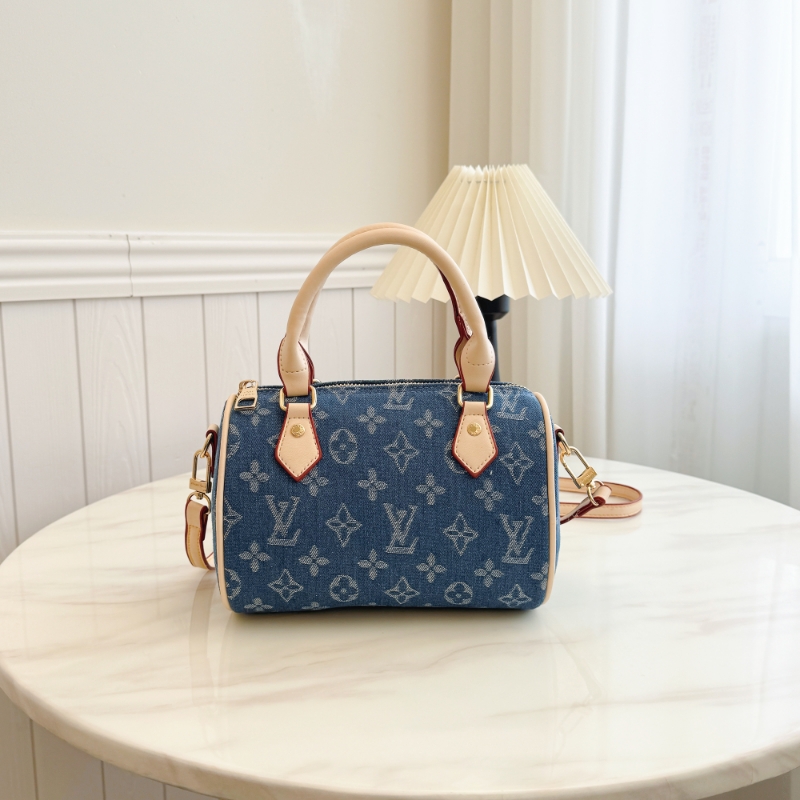 LV denim pillow bag - cnluxepick