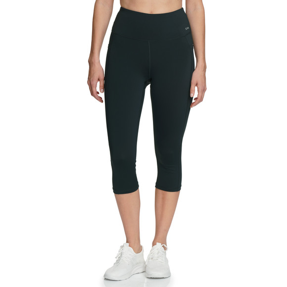 Gina Sports Damen Sport-Leggings in Capri-Länge