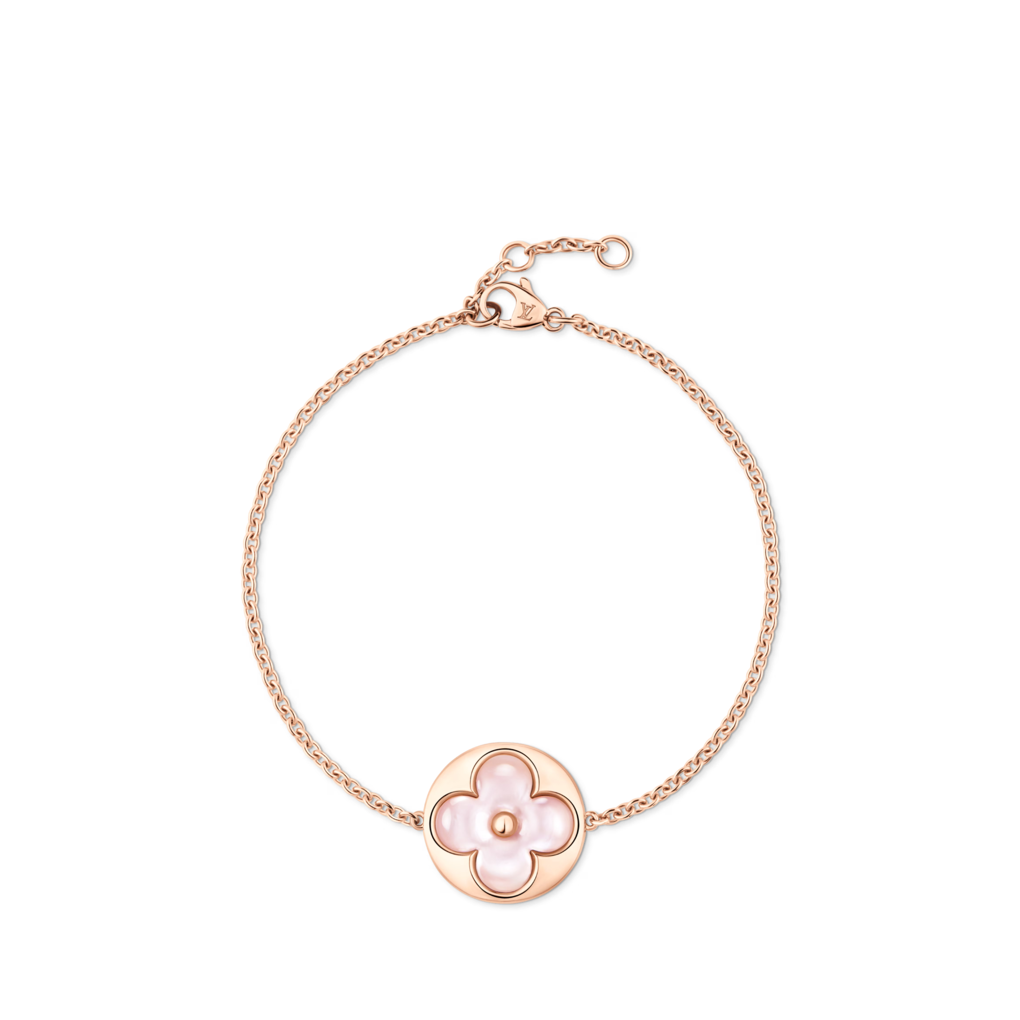 Louis Vuitton Color Blossom M Sun Bracelet Rose Gold and Pink QA5310