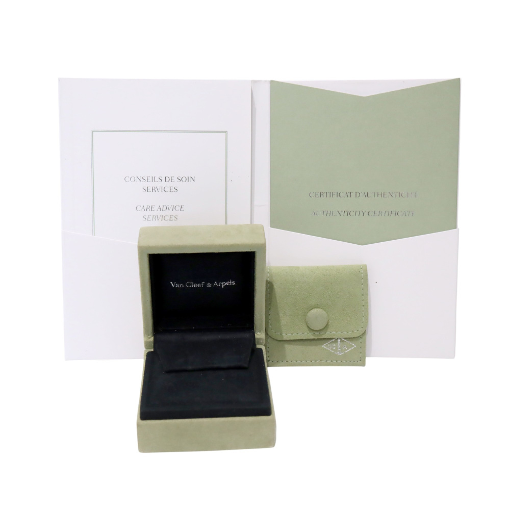 Van Cleef & Arpels Frivole Earrings 18K White Gold VCARB65800