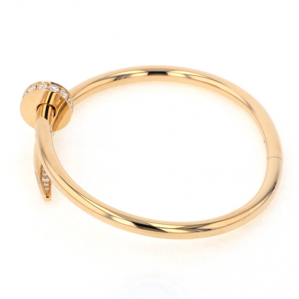 Cartier Juste un Clou Bracelet 18K Yellow Gold Diamond