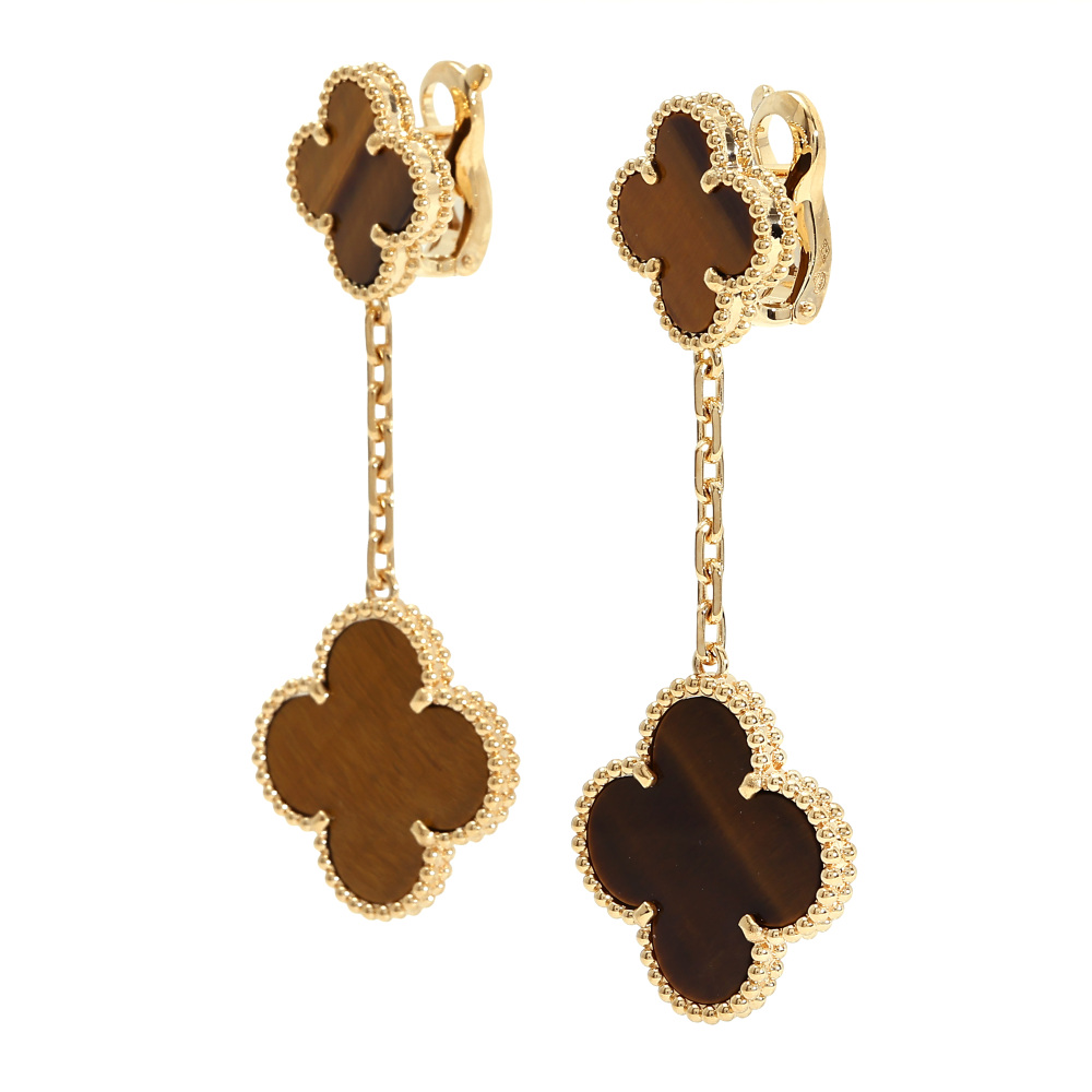 Van Cleef & Arpels Magic Alhambra Earrings 18K Yellow Gold VCARP3SS00