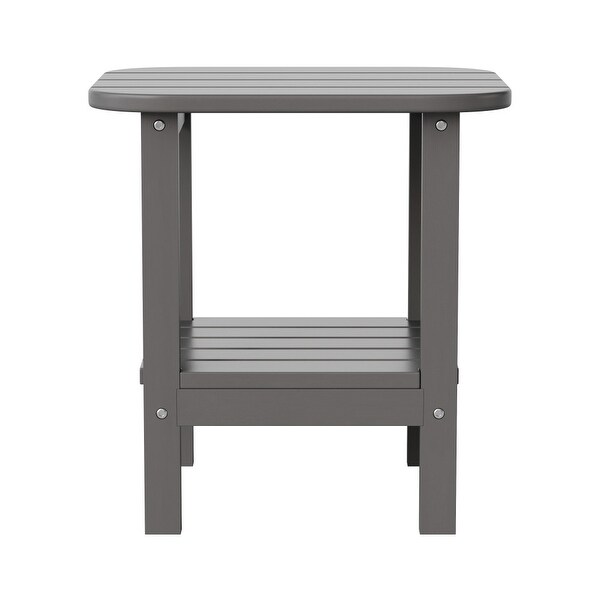 AllWeather Adirondack Style Patio Side Table