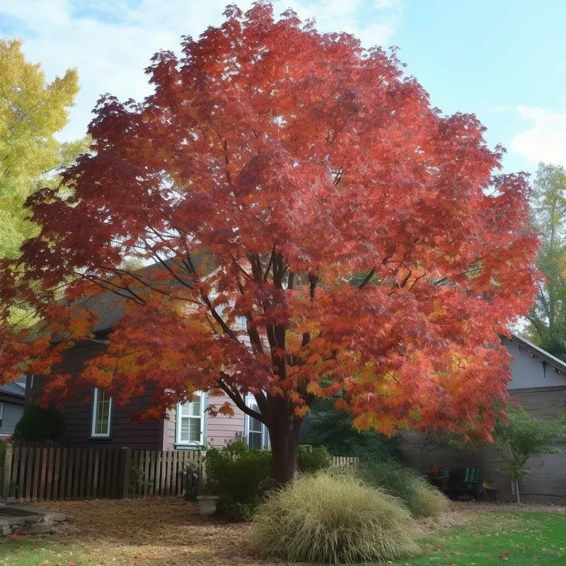 Sweetgum Tree – Star-Shaped Leaves & Spiky Fruit Ball Tree