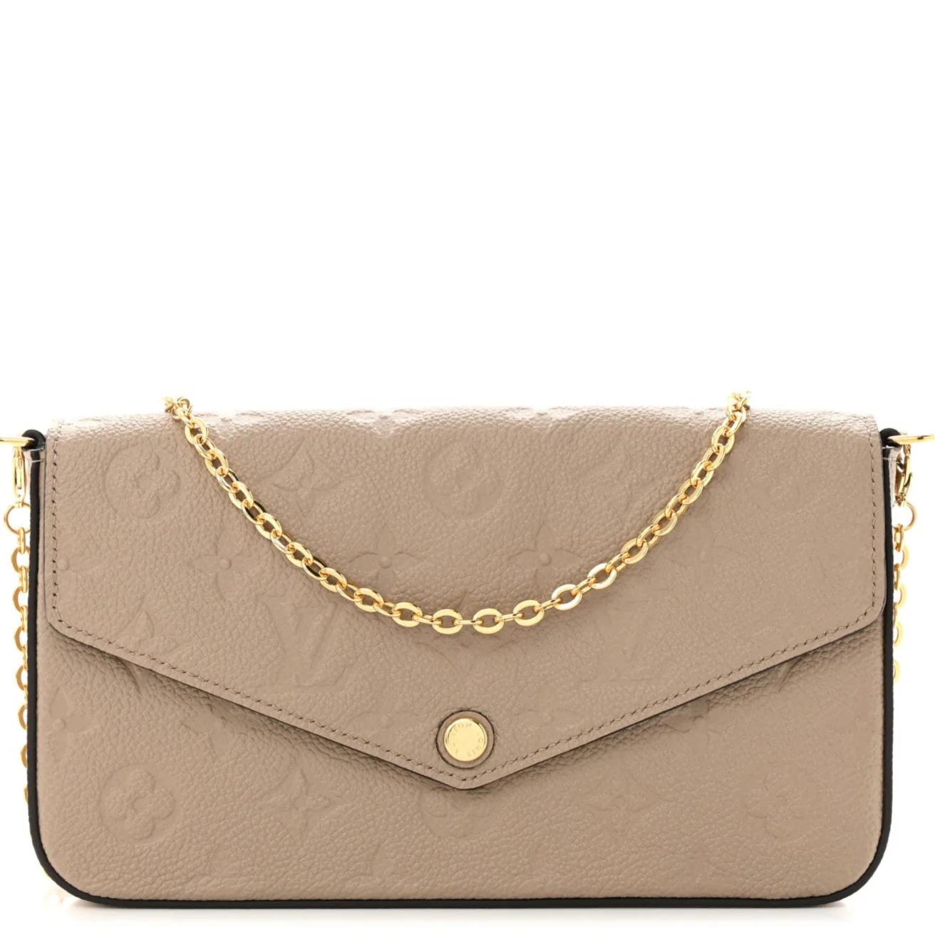 Louis Vuitton Pochette Félicie Wallet Shoulder Bag - Tourterelle
