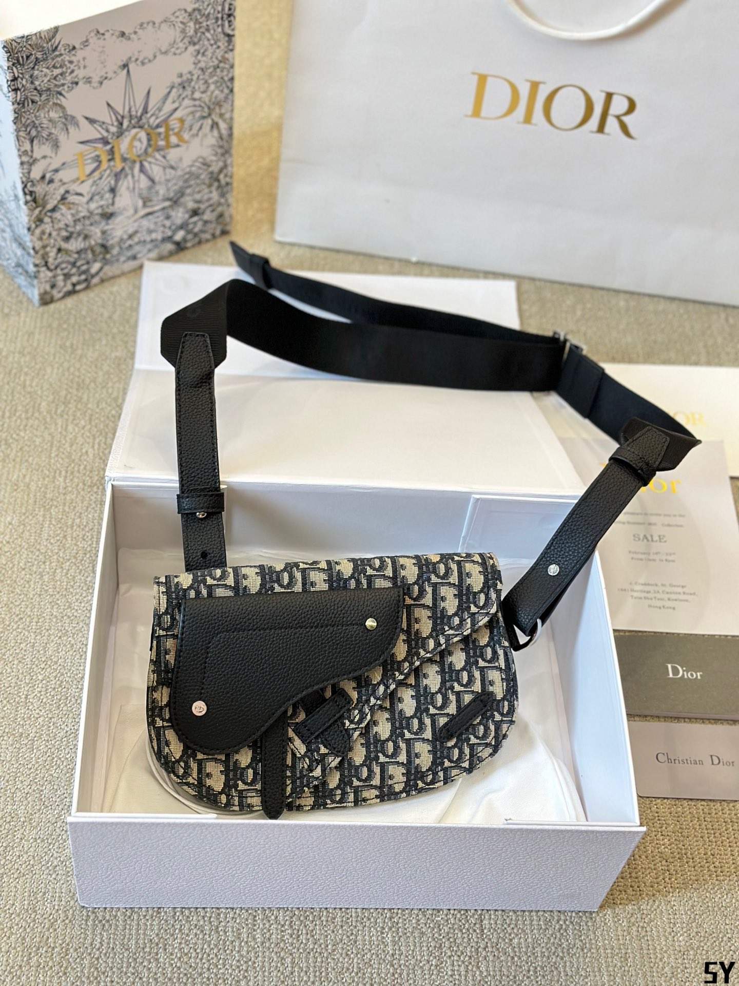 Dior Monogram Saddle Bag - cnluxepick