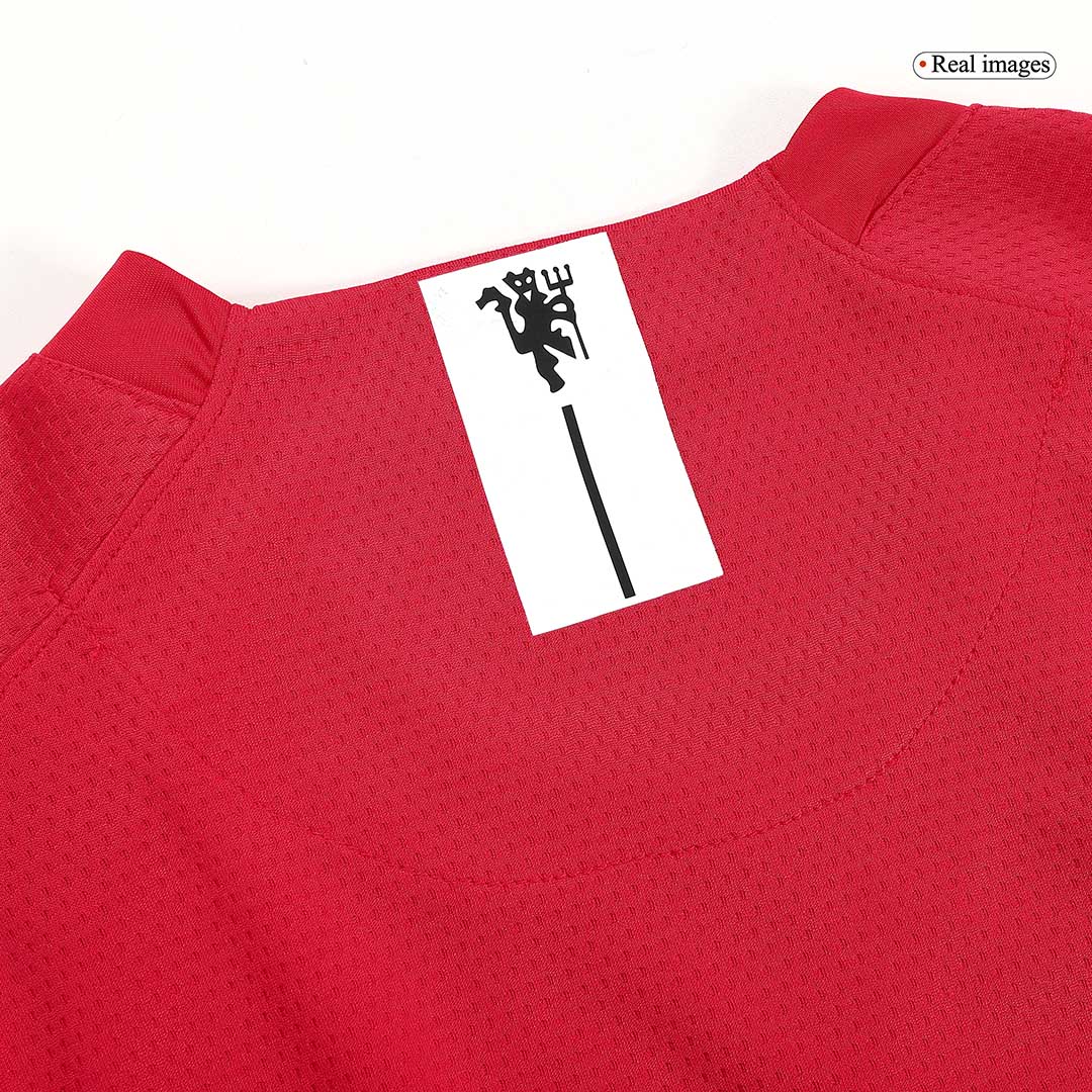 Retro Soccer Jersey ROONEY #10 Manchester United Home Long Sleeve 2007/08 - UCL Final