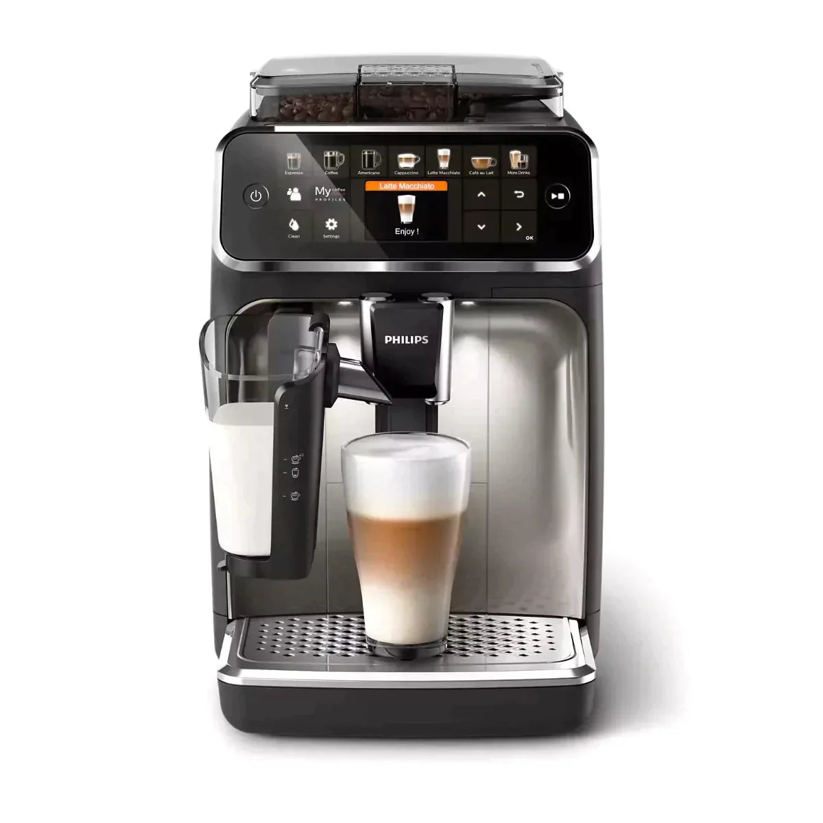 Philips 5400 Fully Automatic Espresso Machine with LatteGo, EP5447