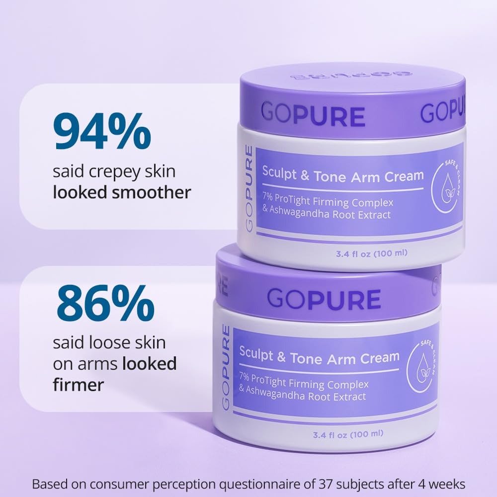 Tighten & Lift Neck Cream, Sculpt & Tone Arm Cream, 2 Piece Set