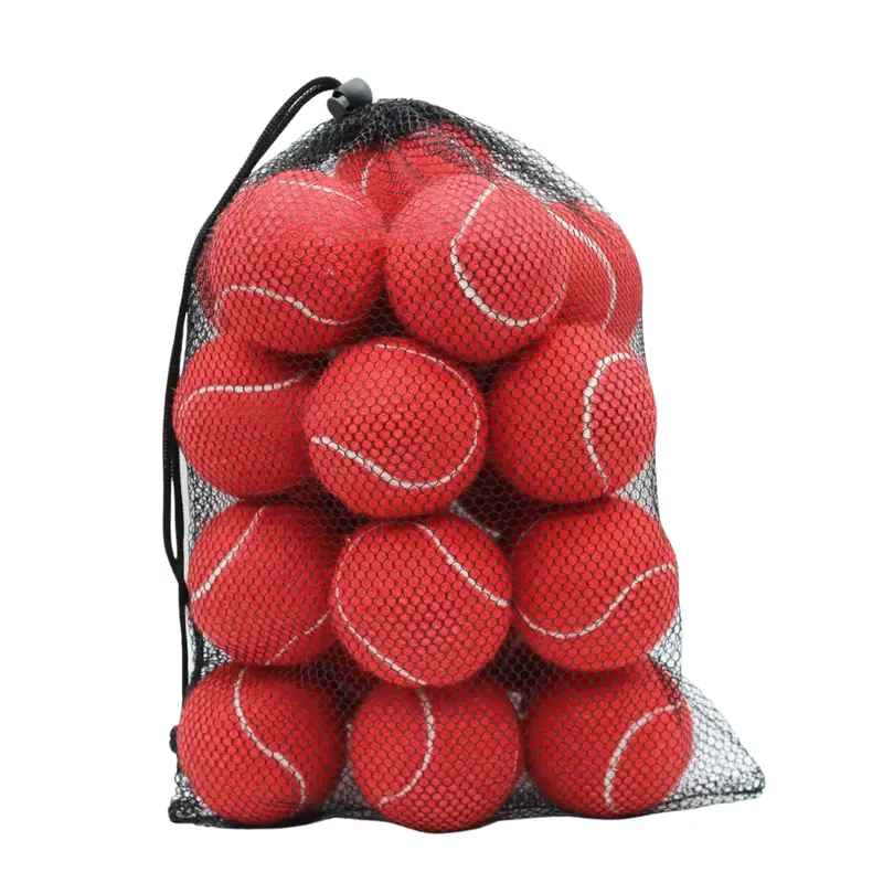 Professional-Grade Training Tennis Balls (20-Pack) – 2.58″ Diameter with Mesh Carry Bag