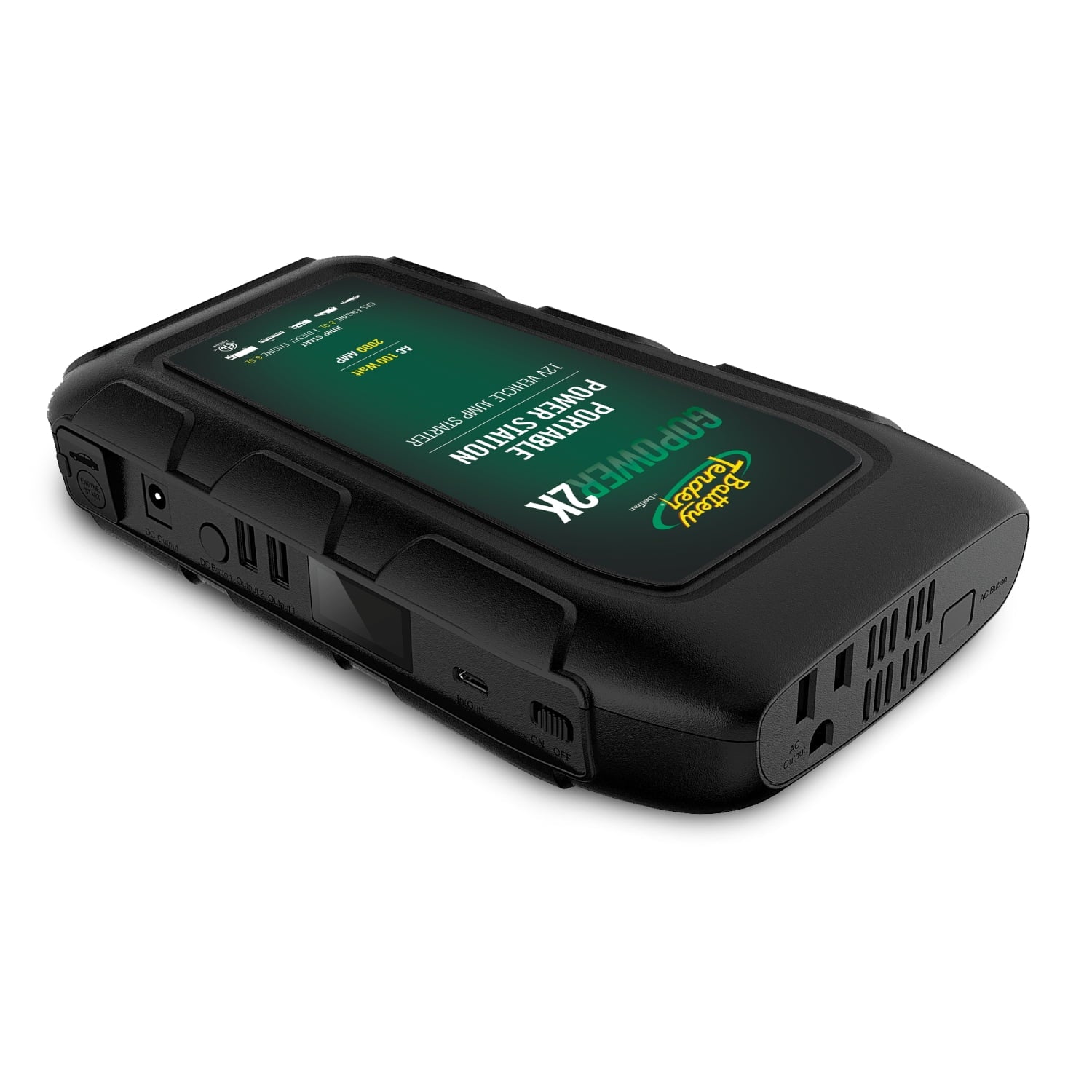 Battery Tender 2000 Amp Power Station and Lithium Jump Starter, 030-2040-WH
